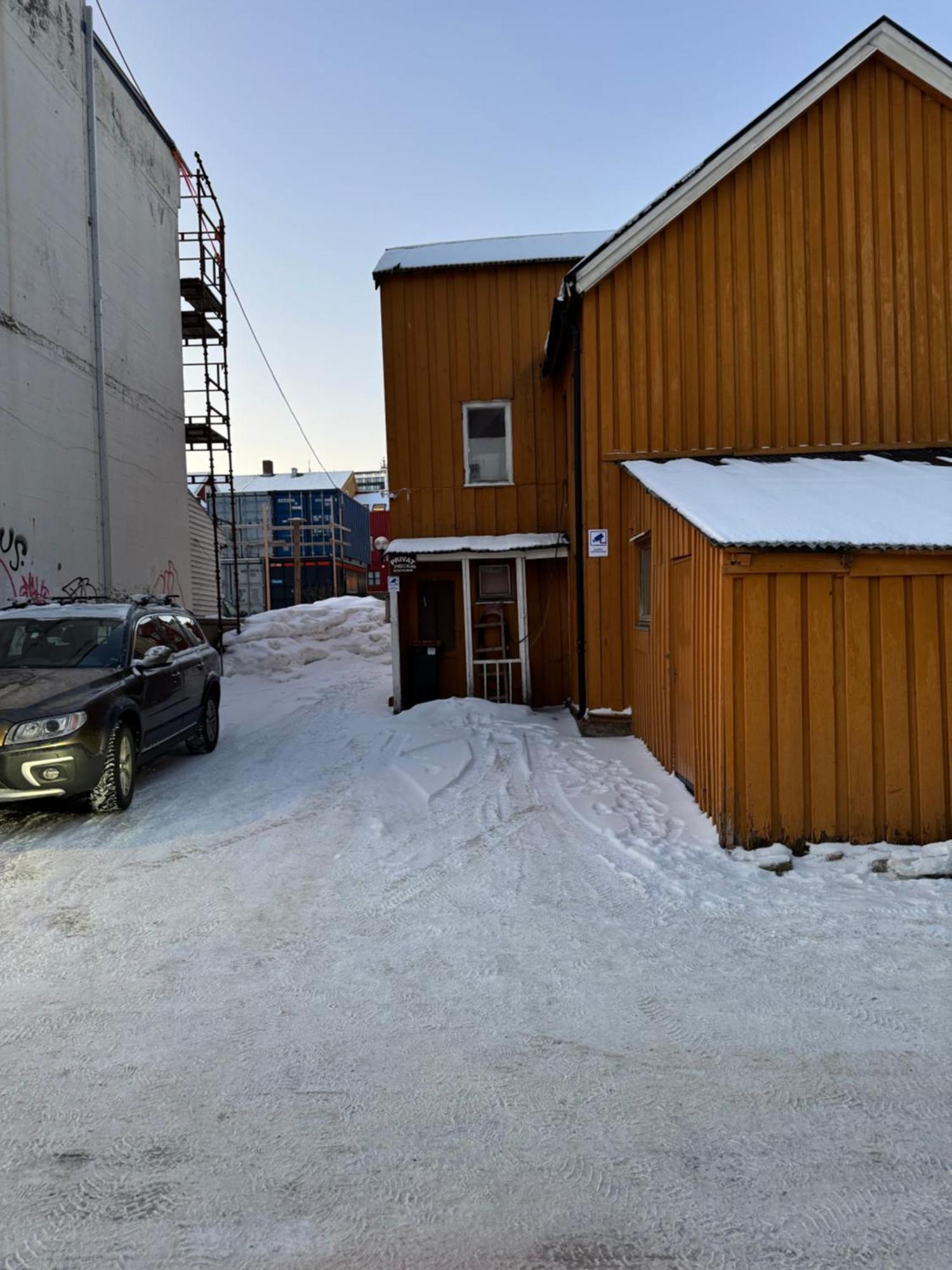 Old Town Square City Center Tromsø Buitenkant foto
